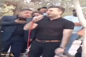 آواز داغدار؛ پسره سر خاک دوستش از دلتنگی براش خوند همه ی رفقا با هم خون گریه میکنن