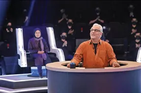 (فیلم) جیغ شرکت کننده در مسابقه؛ خانم میگه آی؛ مدیری میگه جانم!