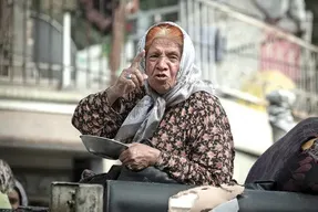 پیشکسوت سینما با گریم سنگین در ابلق