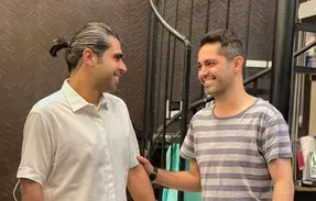 (عکس) لاغری عجیب امیر نوری و مدل موی دم اسبی اش!