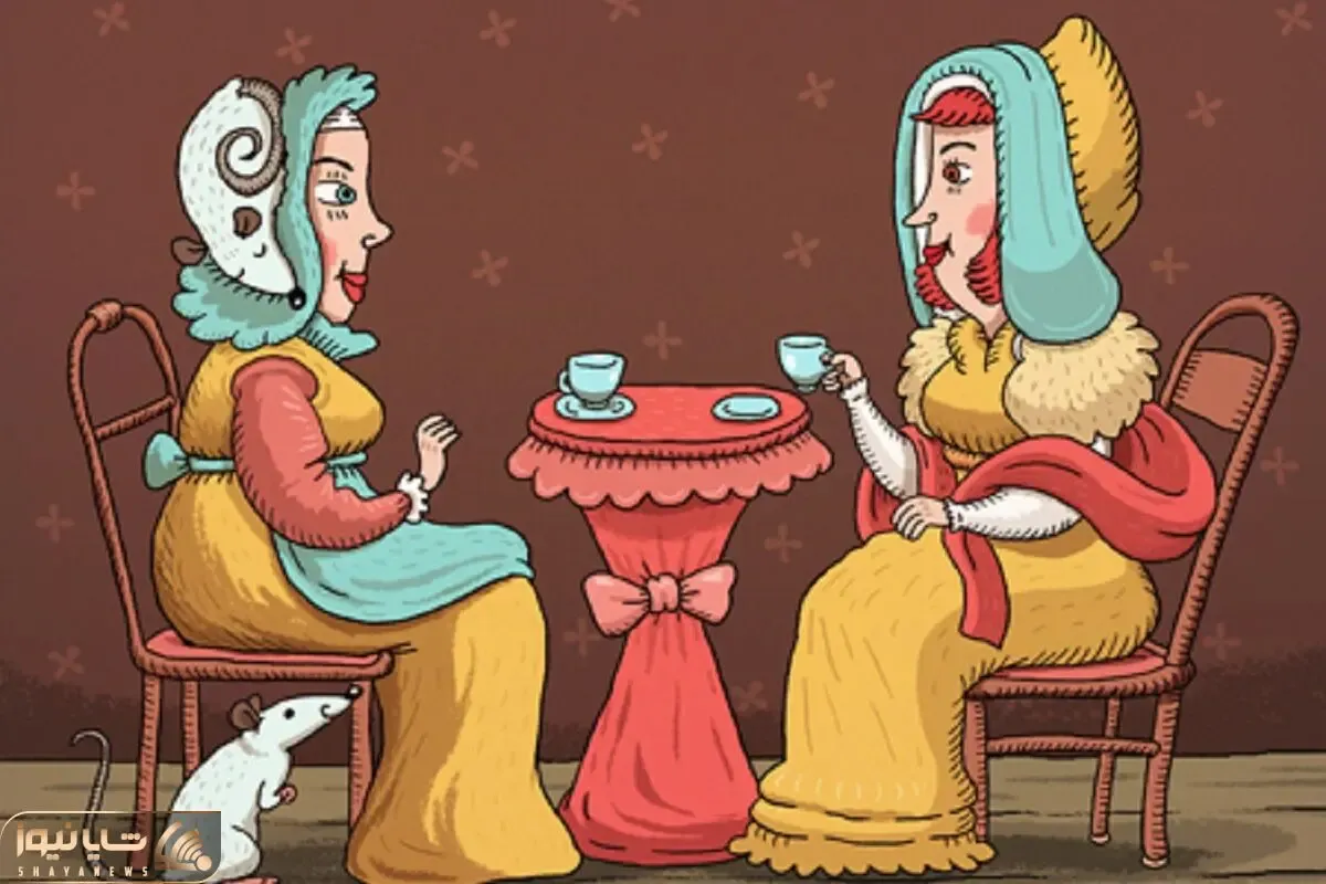 بازی فکری؛ موش رو بین پیرزن ها پیدا کن