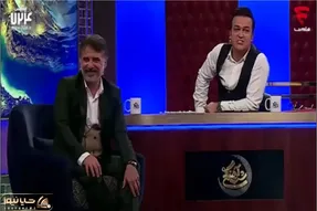 سکانس خندان/حامد آهنگی و سید جواد هاشمی چه رقصی می کنند/تماشاچی ها میزنند اینا میرقصن