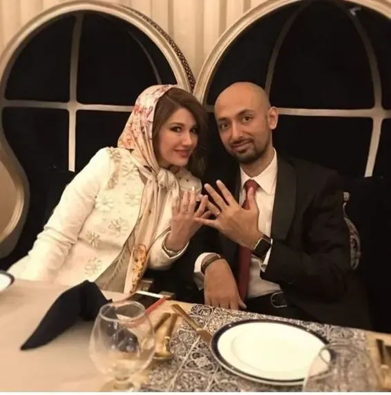 (عکس) تصاویر عجیب نیلوفر استخری و همسرش