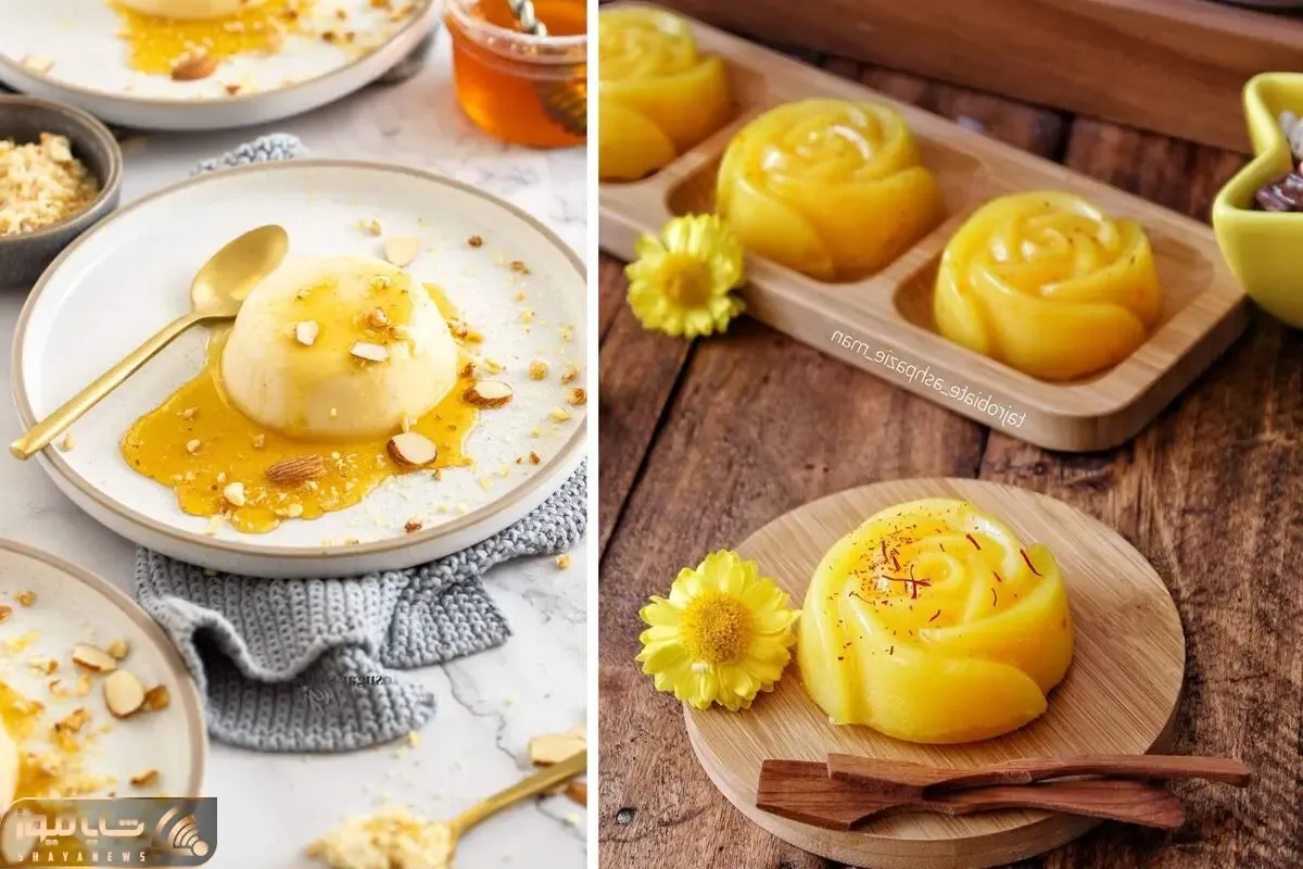 طرز تهیه پاناکوتا زعفرانی یه دسر نرم و نازک؛ لعنتی خوشمزه بدجووور به دل میشینه!