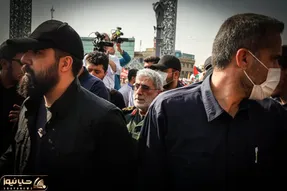 فرمانده عالی رتبه سپاه در مراسم تشییع شهدا