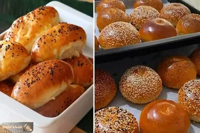 طرز تهیه نان پوچا ترکیه ای / خمیر این نون خوشمزه به استراحت دادن نیاز نداره