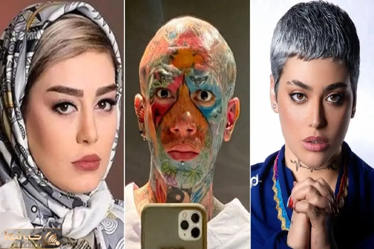 مثلث عاشقانه ریحانه پارسا تتلو و سحر قریشی فاش شد ؛ عکس تتو ریحانه برای تتلو رو ببینین!