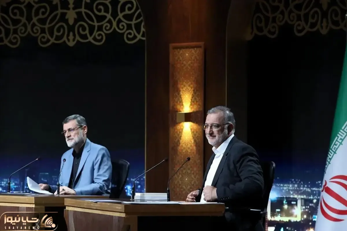 عکسی جالب از حالت چهره دو کاندیدای پوششی انتخابات در جلسه ای به ریاست پزشکیان