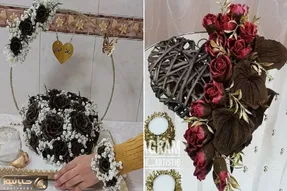 ایده های تزیین حنای عروس برای حنابندون؛ طراحی شیک و زرق و برقی جهت خاص تر شدن مراسم