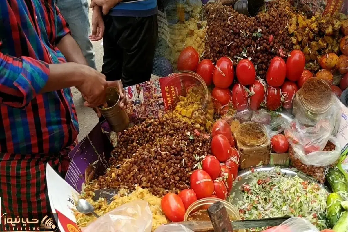 غذای خیابانی / یه خوراکی خوشمزه بنگلادشی که توش پر از سبزیجاته و ارزون هم هست