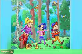 بازی فکری؛ اگه میخای بهت نگن کند ذهن به بچه ها کمپ کمک کن چترشون رو پیدا کنن