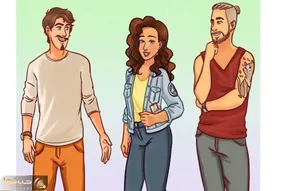 بازی فکری؛ بگو کدوم از این خوشتیپا همسر این خانوم جذابه!