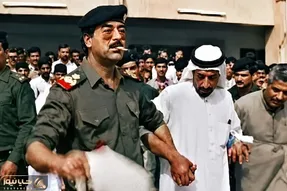آواز نوستالژی؛ صدام حسین تو عروسیش چه رقصی میره/ باور نکردنی