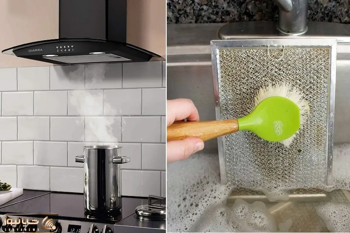 چند ترفند ساده و کاربردی برای تمیز کردن هود/ خیلی ساده به جنگ چربی و باکتری برو
