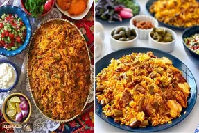 لوبیا پلو رو اینجوری بپزید عالی میشه / طرز تهیه با نکات مهم برای خوش عطر و طعم شدن