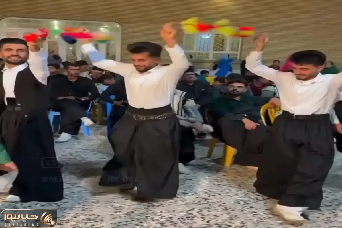 آواز شاد؛ مردای لروزن رقص باله و هلیکوپتریو باهم ترکیب کردن ببینی مغزت رگ به رگ میشه