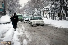 هشدار نارنجی در زنجان؛ بارش برف و کولاک تا چهارشنبه در راه است