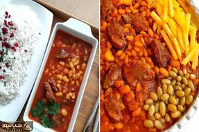طرز تهیه خورشت لوبیا سفید با گوشت / همراه پلو یه ناهار عالی و مقوی میشه برات