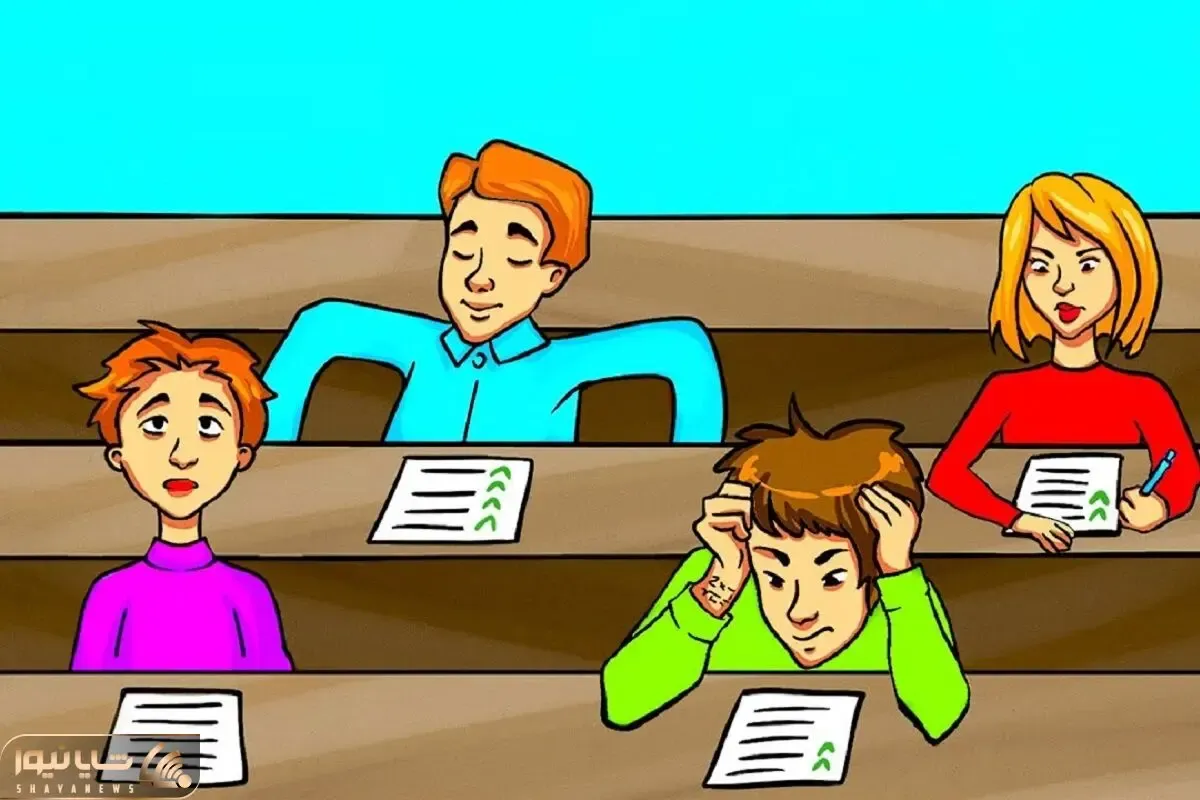 بازی فکری؛ اگه ابرقدرت باهوشایی بگو کدوم از بچه ها داره تقلب میکنه؟
