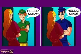 بازی فکری؛ اگه به جا هوا هوش استنشاق میکنی بگو کدوم از آقایون همسر خانومست؟