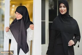 مدل بستن شال با حجاب برای ماه محرم؛ مختص خانوم های دارای استایل های مدرن و شیک