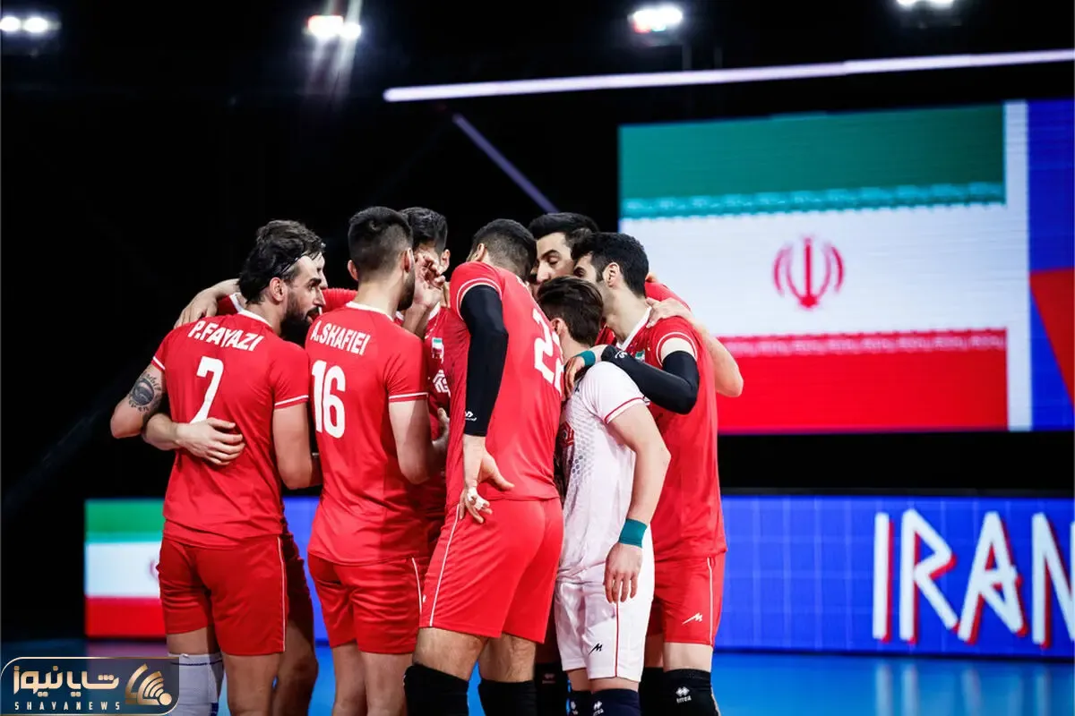 ساعت بازی تیم ملی والیبال ایران - لهستان امروز سه شنبه 14 تیر