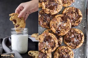 طرز تهیه کوکی نیویورکی؛ چطور کوکی هایی حجیم، نرم و پر از شکلات درست کنیم؟