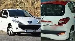 (عکس) پژو 207 دو رنگ؛ ایران خودرو فقط پالان را عوض کرد!