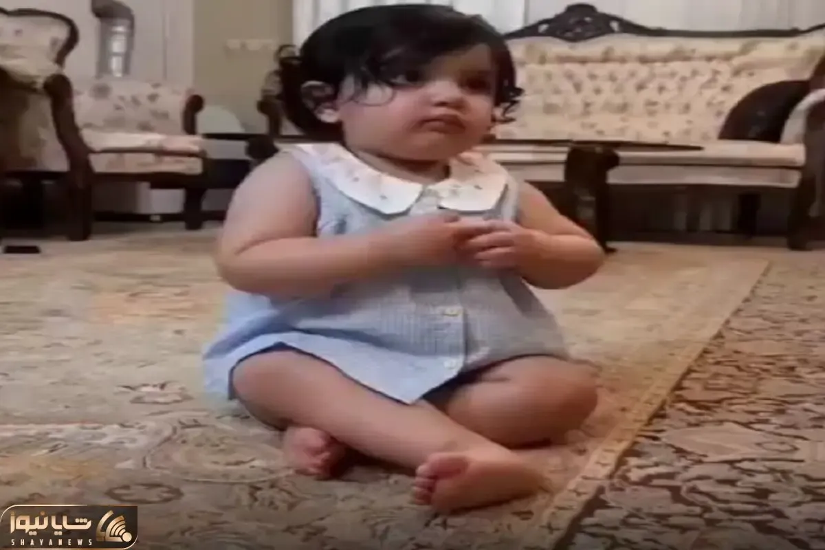 آواز شاد؛ جیقیلی نیم وجبی فک کرد کسی نمیبینه با آهنگ پاشد چنان قری ریخت باباش کپ کرد