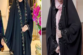 جدیدترین چادر مشکی مجلسی / برا محرم از الان به فکر باش چادر ساده نپوش اینا خیلی شیکن