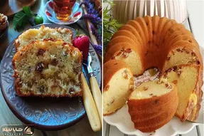 طرز تهیه کیک کشمش و گردو با فر و بدون فر / یه کیک خونگی راحت با طعم فوق العاده