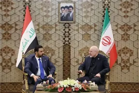 دیدار قالیباف با رئیس‌جمهور عراق