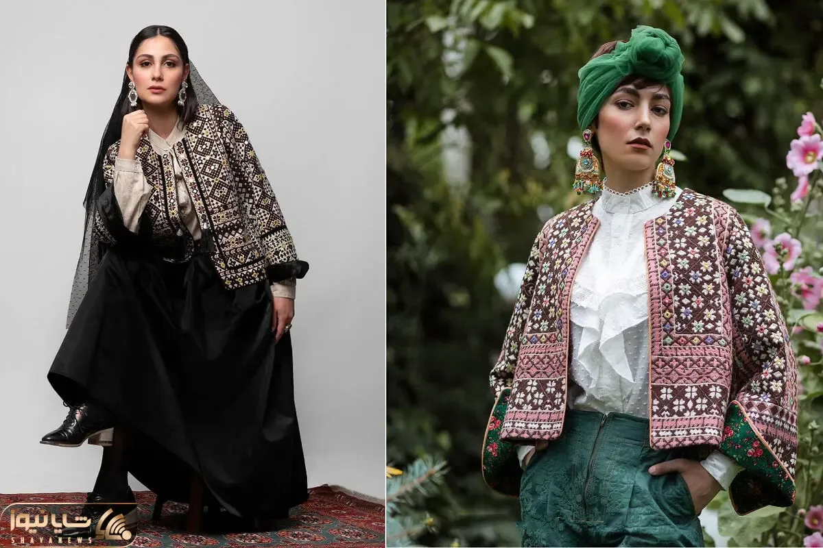 ترکیبی از اصالت و دنیای مُد امروز؛ جدیدترین مدل های مانتو مخمل اونم از نوع سوزن دوزی!