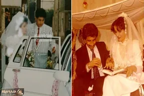 آلبوم نوستالژی سفره عقد و عروسی دهه شصت؛ از اِپل پفدار دهه 60 و 70 تا رسم عسل و انگشت