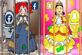 بازی فکری؛ گه با هوشت همه رو خوار و خفیف کردی بگو پرنسس اسنپ چت یا فیسبوک واقعیه؟