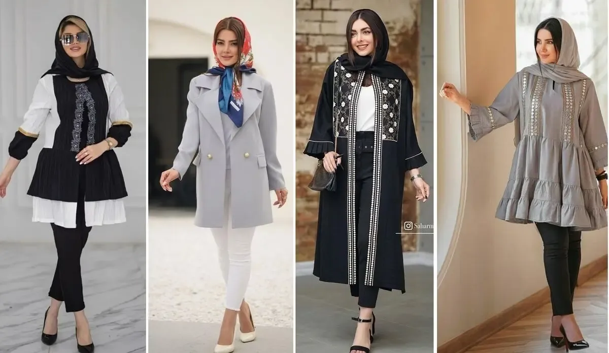 واسه عید خوشگل تر شو؛ سال 1401 این مانتو ها مده؛ بدوووو که از خوشتیپا جا نمونی