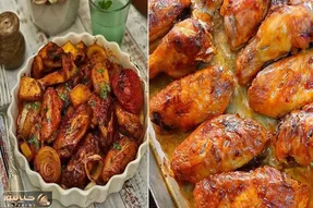 طرز تهیه جوجه کباب زعفرونی در فر / یه گزینه عالی واسه وقتی که مهمون داری