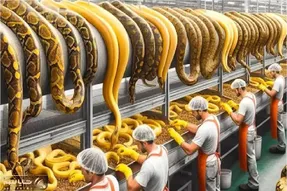فرآوری مار؛ چگونه تخم مار به طلای ناب غذا و دارو تبدیل شده