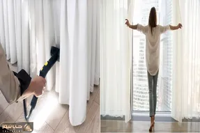 پرده‌ ها رو چطور بدون خراب شدن بشوریم؟/ نکاتی که برای شستشوی پرده‌ ها باید بدونید