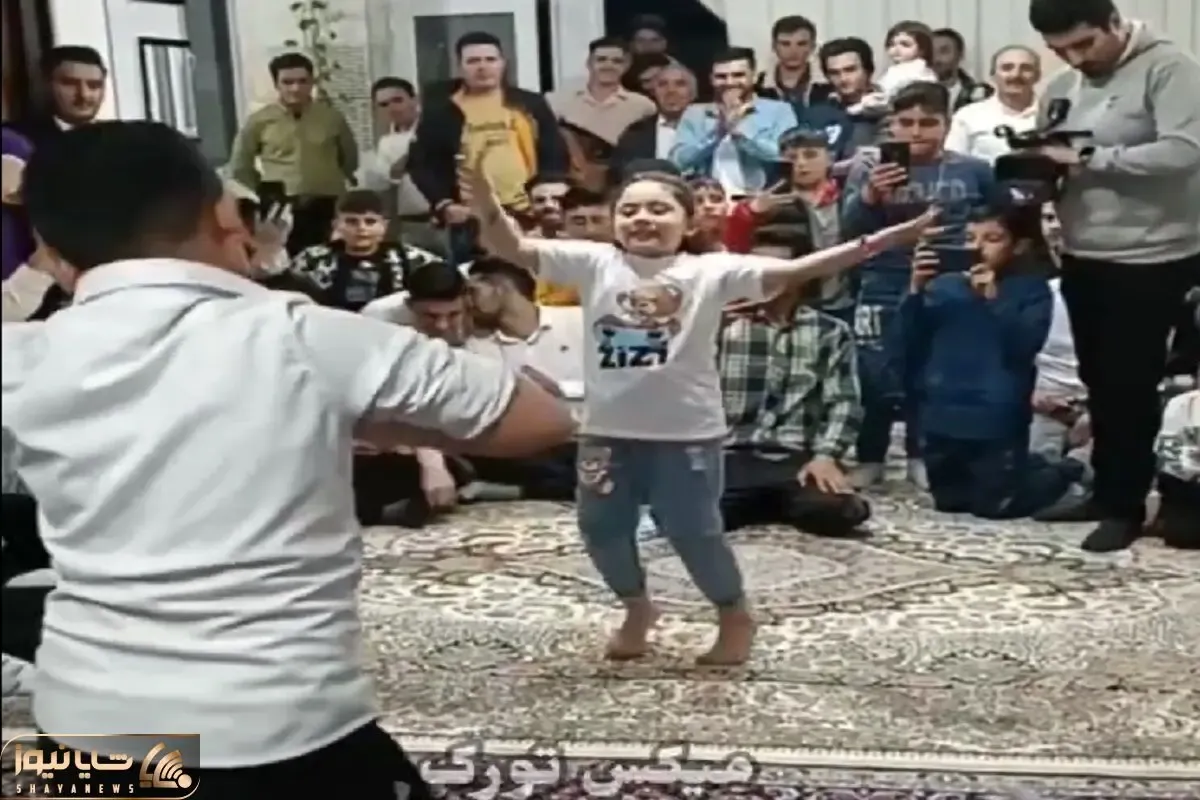 آواز آذری؛ خواهر و برادر با رقص ترکی مجلس عروسی رو دست گرفتن خواننده انرژیش رفت بالا