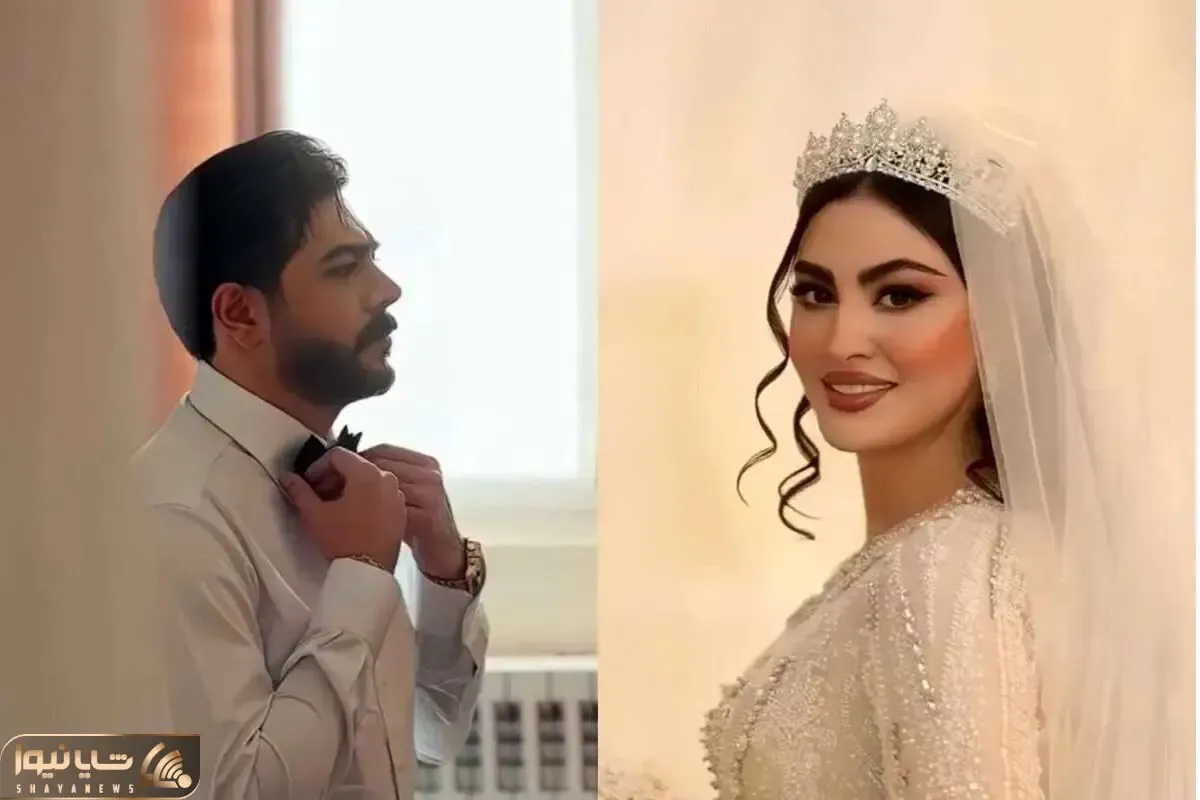 آواز شاد/ماچ و بوسه مریم مومن با مهموناش تو عروسی/به زور میکشنش تا عکس بگیرن
