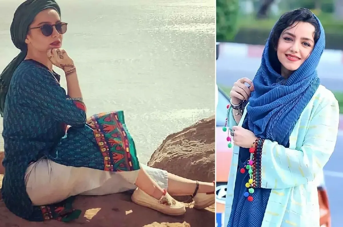 لباسِ لب آبی و خاص 