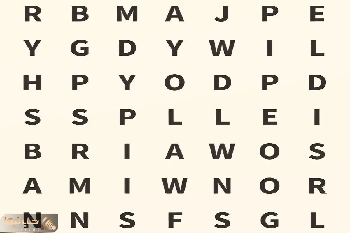بازی فکری؛ سلاطین حل معماهای سخت میتونن کلمه «NAPPY» رو در جدول پیدا کنن