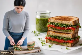 5 مدل ساندویچ گیاهی خوشمزه؛ مناسب برای صبحانه و میان وعده