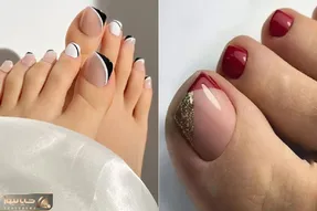 ناخن‌ پای خوشگل با طرح‌ های جذاب / طرح‌ های خفنی که،  همه جا حرفشو می‌ زنند!