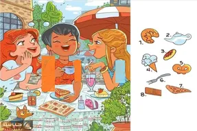 بازی فکری؛ اگه هوش مثل چشمه درونت میجوشه تو این دورهمی خانومای باحال چیزای پنهان بیاب