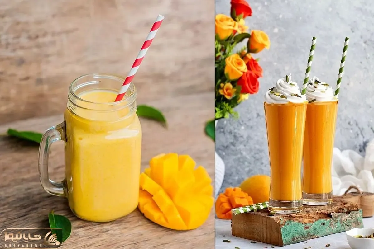 طرز تهیه میلک شیک انبه؛ بیاین ببینید چی براتون آوردم یه جذااابِ بهشتی