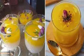 طرز تهیه ماقوت زعفرونی؛ یه دسر یزدی که لطافت بی نظیری داره / این دسر رو از دست نده