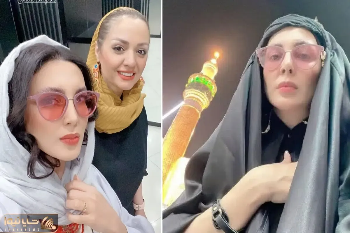 تلفن بازیِ لیلا بلوکات وقتی تیپش خیلی گرونه؛ قاب جذاب خانوم بازیگر کنار رفیق هنرمندش!