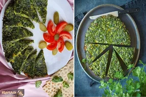 بهترین دستور برای تهیه کوکو سبزی + فوت کوزه گری برای نصف کردن میزان تخم مرغ